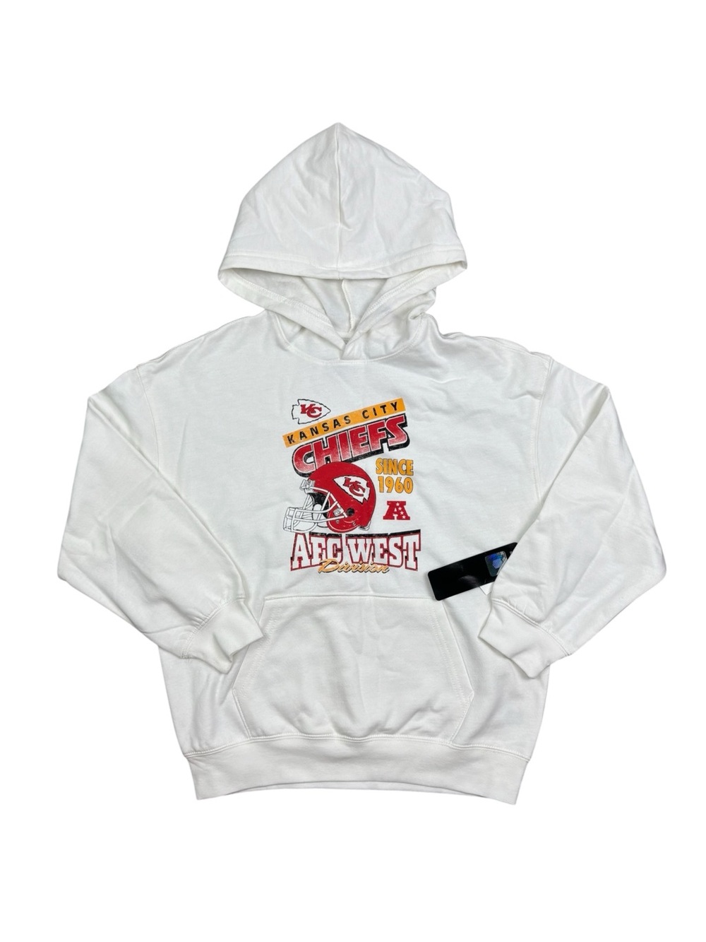 Kansas City Chiefs Hoodie Sweatshirt 10/12 White
